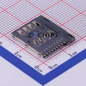 SMC-203-ARP9 SIM Card Connector SMD Connector Self-Return Type Micro SIM Card Card Holder With Card Detection - Product Image 2