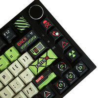 Capuchons de touches sur le thème du Jour du Jugement Final, 129 touches en PBT, par sublimation, profil Cherry, pour clavier mécanique à interrupteurs MX 61/64/68/104/108