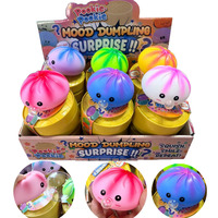 Jouets anti-stress de haute qualité : Dumplings Squishy Tie Dye originaux et Dumplings Squishy qui soufflent des bulles pour enfants