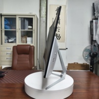Écran d'ordinateur de bureau Yingtouch X27 blanc à surface incurvée de 22 pouces, à économie d'énergie, longue durée de vie, avec ordinateur intégré
