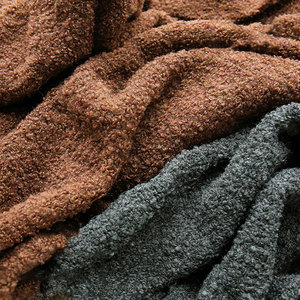 <span class=keywords><strong>Tissu</strong></span> chaud tricoté d'ouatine de Teddy de mélange de <span class=keywords><strong>laine</strong></span> de 450gsm <span class=keywords><strong>pour</strong></span> des manteaux et des couvertures d'hiver - Product Image 1