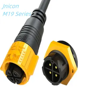Wholesale Outside Underwater Electrical Power Quick Easy Installation M19 IP68 Waterproof Terminal Connector for led equipment