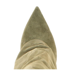 Nuovi Stivali Lunghi da Donna Autunno Inverno 2024, Punta Affusolata, Tacco Alto, Sopra il Ginocchio, in Camoscio con Fibbia, Sexy Stivali alla Gamba - Product Image 4