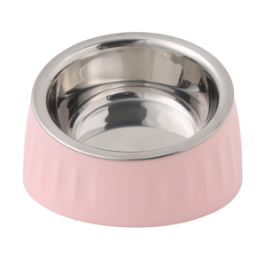 Alimentadores automáticos duplos para cães pequenos e gatos Pratos antiderrapantes de aço inoxidável Raised <span class=keywords><strong>Pet</strong></span> Bowls para Puppy Food - Product Image 5