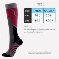 Se vend bien Chaussettes d'occasion extensibles et respirantes pour hommes Chaussettes magiques super compressées pour le sport