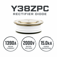 Diode redresseuse TECHSEM Y38ZPC 1390A 1200V-2000V Diode à disque haute puissance