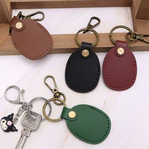Wholesale Smart Durable Pu Leather Holder Keychain <b>Access</b> <b>Control</b> <b>Card</b> Id Badge Protective Case - Product Image 1