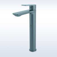 Robinet de lavabo domestique à capteur tactile, monotrou, à montage sur comptoir, à économie d'énergie, style contemporain, vente directe usine Kaiping