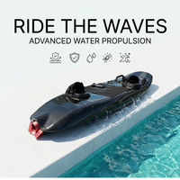 Fabricant en gros de planches de surf motorisées noires brillantes, planches de surf à moteur rouge, planches de surf à grande autonomie pour adultes, jetsurf motorisé
