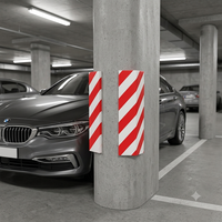 Protection murale adhésive en mousse sans perçage pour garage et stationnement - Anti-rayures
