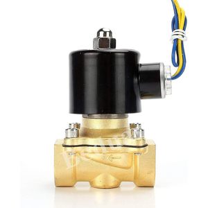 Vanne solénoïde électrique en laiton Beduan 1/2 pouce 24V normalement fermée pour eau, air, gaz, carburant, huile - Product Image 3