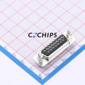 X0215WT7B5 D-Sub/VGA Connector Through hole Component (THT) Connector Standard D-Sub Male 15P Through Hole - Product Image 2