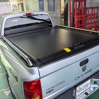 Couverture de benne enroulable noire pour pick-up Dakota Ram 1500 2500, ajustement personnalisé