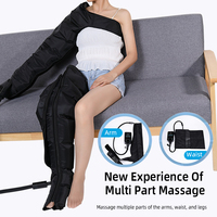 Nouvelle arrivée jambes et pieds Air Massage thérapie récupération bottes Circulation Air Compression pleine jambe masseur Machine