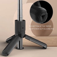 Amazlife Nouveau Produit L11 Mini Trépied Monopode Palos Selfie Stick Support avec Télécommande Sans Fil