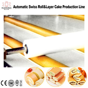 Nueva Línea de Producción Automática de Pasteles Enrollados y en Capas, Eléctrica/a Gas, de Fácil Operación, Gran Capacidad, Acero Inoxidable 304 - Product Image 5