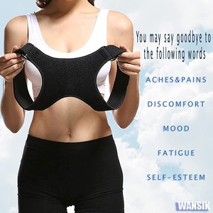 Postura Correttore Regolabile Parte Superiore della Schiena Brace per Clavicola Supporto <span class=keywords><strong>e</strong></span> di Fornire Sollievo dal Dolore Al Collo Schiena <span class=keywords><strong>e</strong></span> Spalla - Product Image 4