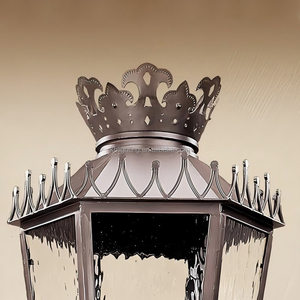 Cổ Điển Không Thấm Nước Ngoài Trời Trụ Cột Đèn Hàng Rào Chính Cột Đầu Ánh Sáng Vườn Trang Trí Cổng Trụ Cột Ánh Sáng - Product Image 5