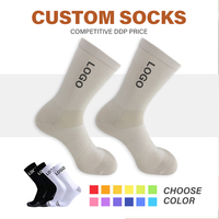 Chaussettes de sport anti-odeur avec logo personnalisé, chaussettes de sport légères pour la course à pied, le basketball et les activités de plein air