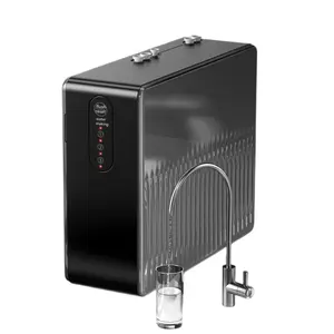 Çin EIREE siyah su arıtma makineleri ev için 500G ters osmoz sistemi su filtresi