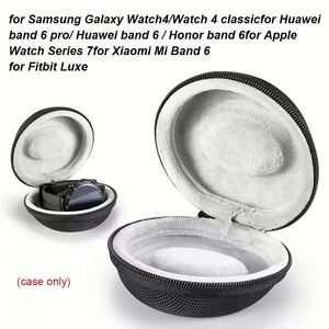 Boîte de présentation de montre de luxe écologique avec fermeture éclair, mini étui de rangement portable en EVA rigide et étanche pour montre - Product Image 4