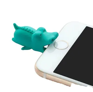 Animal Bite USB Cable Protector Cable Organizer gestione della linea dati ricarica sicura protezione avvolgicavo per iPhone