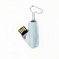 USB Flash Drive logam promosi harga terbaik disk usb putar 128MB