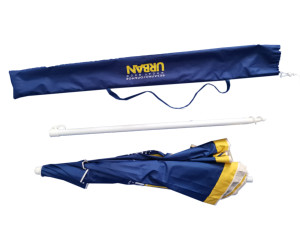 ร่มชายหาดพกพาแบบแมนนวลขนาด 6.5 ฟุต ลดราคาพิเศษ ร่มกันแดดแบบพับได้ 2 ตอน พร้อมสมอทราย สำหรับเดินทางท่องเที่ยวกลางแจ้ง - Product Image 6