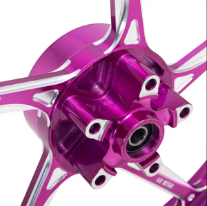 ล้อแม็กมอเตอร์ไซค์ขนาด 17 นิ้ว ชุดล้อเวลก์สำหรับ LC135 LC150 Y125ZR ดุมล้อมอเตอร์ไซค์ขนาด 17 นิ้ว รุ่น CNC Mio ใหม่ - Product Image 4