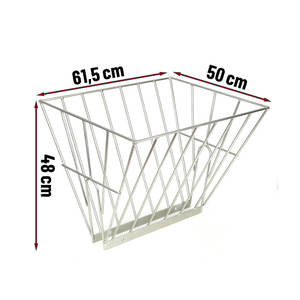 Se pueden montar bastidores <span class=keywords><strong>de</strong></span> heno dobles <span class=keywords><strong>de</strong></span> 2 pies hechos a medida en la parte superior <span class=keywords><strong>de</strong></span> la puerta/valla para proporcionar alimentación a 2 corrales a la vez. - Product Image 1