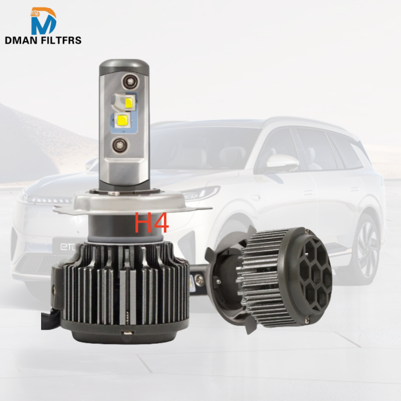 DM H4 COB LED Headlight Bulb 120000LM 12V-24V - High Performance Auto Lighting