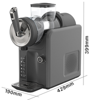 Nuevo tipo de máquina de aguanieve portátil Margaritas congeladas Máquina automática de aguanieve de bebidas congeladas para el hogar