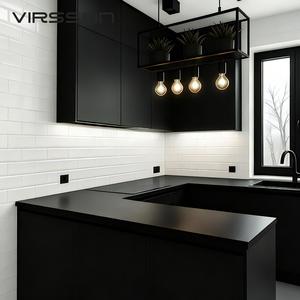 Juego de Gabinetes de <span class=keywords><strong>Cocina</strong></span> Modernos de Madera Contrachapada y MDF, Diseño Personalizado en 48 Horas, <span class=keywords><strong>Isla</strong></span> de <span class=keywords><strong>Cocina</strong></span> en Forma de U, Hecho en China - Product Image 3