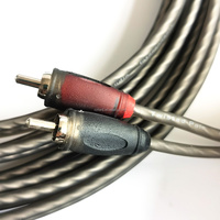Kits complets de câblage d'amplificateur de voiture de calibre 0 Câble OFC RCA Paire torsadée Gaine en PVC Tresse stéréo pour installation automatique