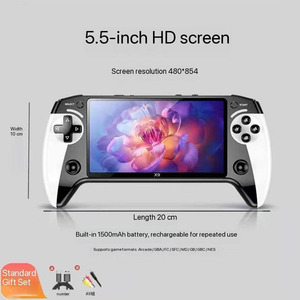 Console di Gioco Elettronica Educativa X9, Dispositivo Portatile per <span class=keywords><strong>Bambini</strong></span>, Hobby Creativi, Console per <span class=keywords><strong>Videogiochi</strong></span> Classici - Product Image 2