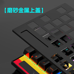 Aigo Mechanical <b>Keyboard</b> Mouse Combo 104 Keys RGB Backlit Red Switch Gaming Set - Product Image 5