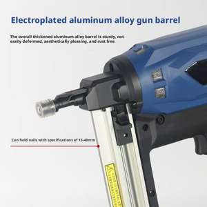 Chiodatrice a Batteria Toua <span class=keywords><strong>GSN</strong></span> 40C 1.5AH Senza Fili con Motore Brushless, Grado Industriale, Costruzione in Metallo, per Chiodi 15-40mm - Product Image 4