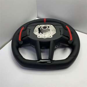 Volante Deportivo de Cuero CS para <span class=keywords><strong>BMW</strong></span> M3 M4 G30 G31 G26 G03 G04 G06 G07 G8 G87 G80 G82 G81 F90 G06 G05 G20 G22 - Product Image 4