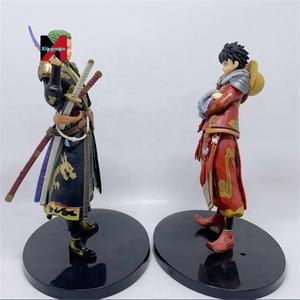 Une pièce de style chinois Zoro & Luffy figurines Anime Statue modèle ensemble cadeau - Product Image 1