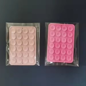 24 ventouses en silicone pour téléphone, support antidérapant portable, accessoires de bain et de toilette - Product Image 4