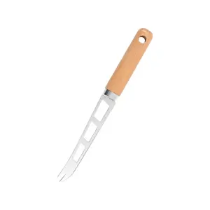 Juego de cuchillos de acero inoxidable de alta calidad para queso, cortador de queso con mango de madera, novedad