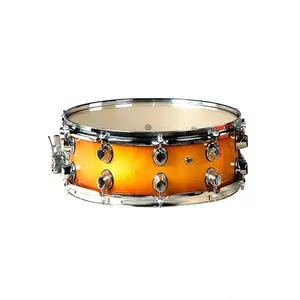 Factory Wholesale Good Quality 14"x5.5" 8 lugs x2 Lacquer Snare Drum
