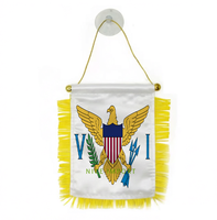 Drapeau national de Tokelau, mini-drapeau en polyester 15*10 cm, décoration nationale pour les événements sportifs scolaires, les festivals patriotiques