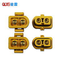 Connecteur électrique en cuivre isolé PA66 Quanlin QL25882 personnalisé pour femelles XT60 XT90, 2+4 2+5, IP68, haute tension 10-50A
