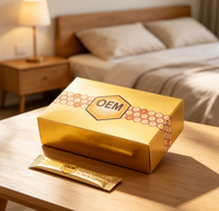 Boîte d'emballage extérieure de miel aromatisé au citron de haute qualité en gros