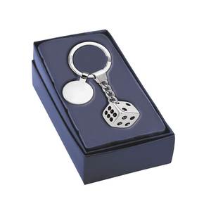 Llavero Miro Dice de Acero Inoxidable, Accesorio para Llaves de Coche - Product Image 2