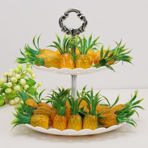 فاكهة أناناس صناعية صغيرة لتزيين المنزل والمطبخ والحفلات، طعام مقلد، وسيلة تعليمية، زينة للمهرجانات - Product Image 5