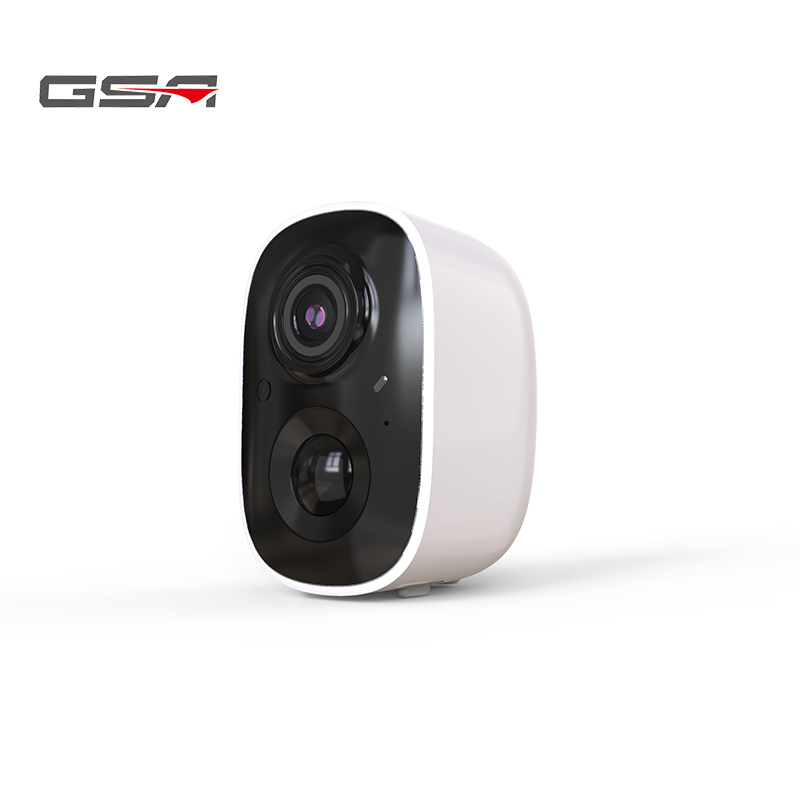 2021 GSA Новая аккумуляторная камера 1080p, умный беспроводной дверной звонок с Wi-Fi, камера ночного видения с пассивным ИК датчиком движения