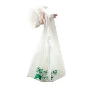 Bolsa de basura compostable al por mayor Maded de fábrica 2,6G para revestimiento de cubo de basura