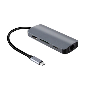 Vcom USB-C Docking vỏ nhôm 4K <span class=keywords><strong>HDMI</strong></span> SD TF Gigabit RJ45 <span class=keywords><strong>Ethernet</strong></span> OTG Adapter 8 trong 1 USB3.1 Hub - Product Image 3